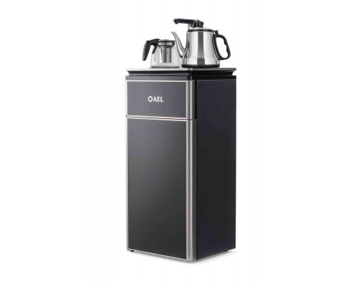 Кулер с чайным столиком Тиабар LK-AEL-51a black/silver Кулер с чайным столиком Тиабар LK-AEL-51a black/silver