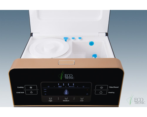 Пурифайер Ecotronic M15-LKЕ M POU black+ gold champagne (без фильтров) Пурифайер Ecotronic M15-LKЕ M POU black+ gold champagne (без фильтров)