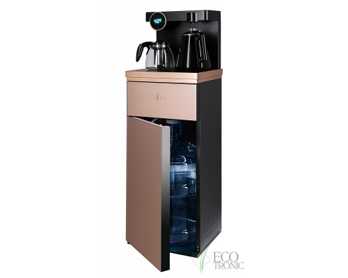 Кулер с чайным столиком Тиабар Ecotronic TB12-LNR gold Кулер с чайным столиком Тиабар Ecotronic TB12-LNR gold