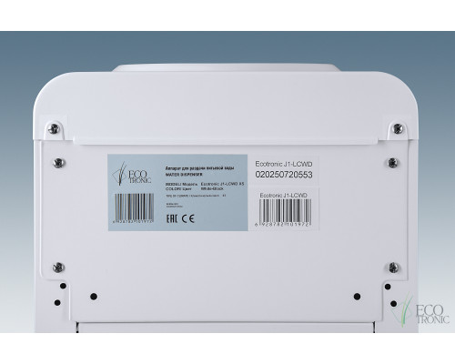 Раздатчик воды Ecotronic J1-LCWD XS без нагрева и охлаждения Раздатчик воды Ecotronic J1-LCWD XS без нагрева и охлаждения