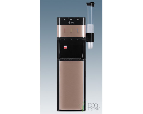 Кулер с нижней загрузкой бутыли Ecotronic M30-LXE black+gold Кулер с нижней загрузкой бутыли Ecotronic M30-LXE black+gold