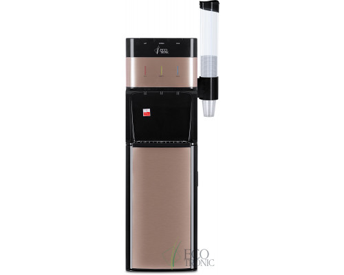 Кулер с нижней загрузкой бутыли Ecotronic M30-LXE black+gold Кулер с нижней загрузкой бутыли Ecotronic M30-LXE black+gold
