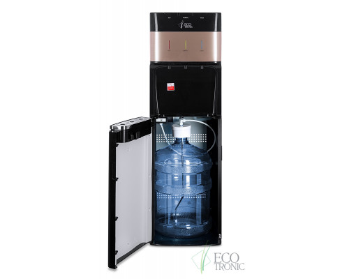 Кулер с нижней загрузкой бутыли Ecotronic M30-LXE black+gold Кулер с нижней загрузкой бутыли Ecotronic M30-LXE black+gold