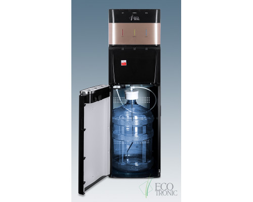 Кулер с нижней загрузкой бутыли Ecotronic M30-LXE black+gold Кулер с нижней загрузкой бутыли Ecotronic M30-LXE black+gold