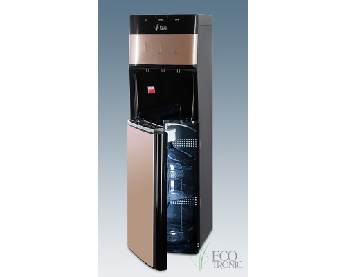 Кулер с нижней загрузкой бутыли Ecotronic M30-LXE black+gold Кулер с нижней загрузкой бутыли Ecotronic M30-LXE black+gold
