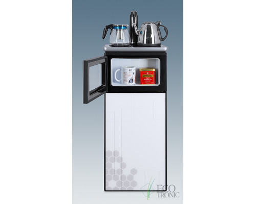 Кулер с чайным столиком Тиабар Ecotronic TB1-LE silver Кулер с чайным столиком Тиабар Ecotronic TB1-LE silver