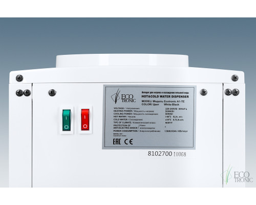Кулер Ecotronic A1-TE Кулер Ecotronic A1-TE