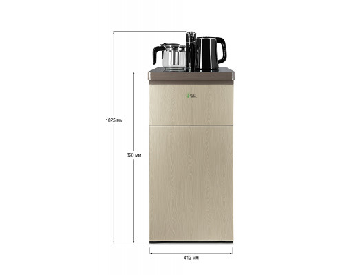 Кулер с чайным столиком Тиабар Ecotronic TB7-LN gold Кулер с чайным столиком Тиабар Ecotronic TB7-LN gold