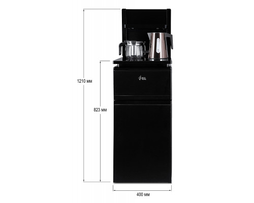 Кулер с чайным столиком Тиабар Ecotronic TB8-LE black Кулер с чайным столиком Тиабар Ecotronic TB8-LE black