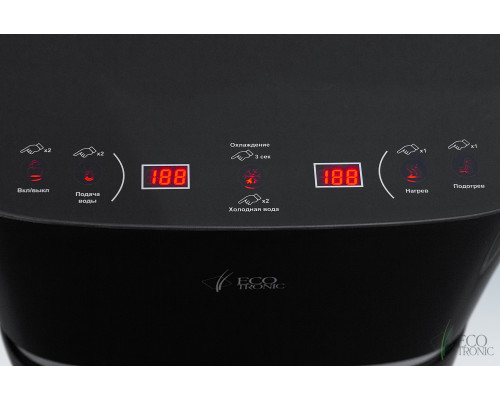 Кулер с чайным столиком Тиабар Ecotronic TB11-LE black Кулер с чайным столиком Тиабар Ecotronic TB11-LE black