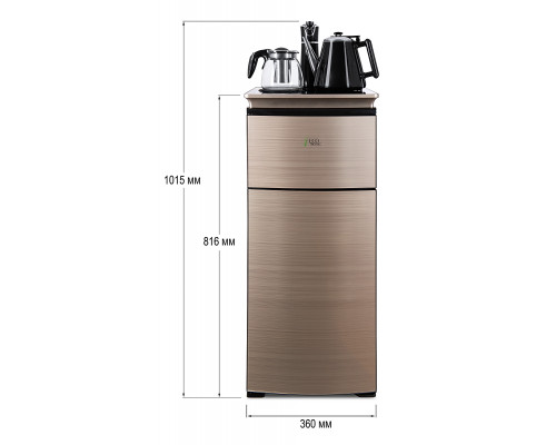 Кулер с чайным столиком Тиабар Ecotronic TB9-LN gold Кулер с чайным столиком Тиабар Ecotronic TB9-LN gold
