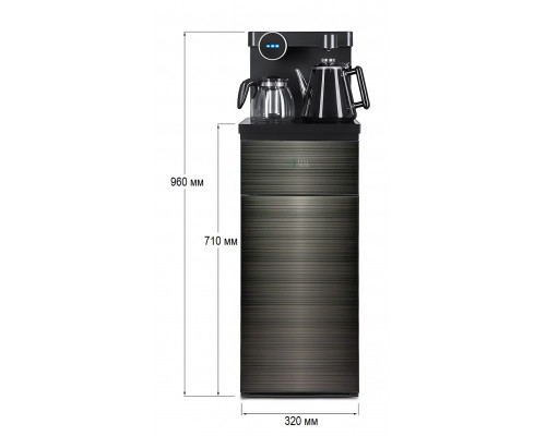 Кулер с чайным столиком Тиабар Ecotronic TB12-LNR black Кулер с чайным столиком Тиабар Ecotronic TB12-LNR black