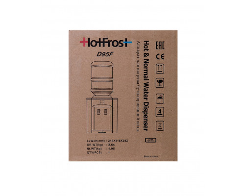 Кулер для воды HotFrost D95F (без охлаждения) Кулер для воды HotFrost D95F (без охлаждения)