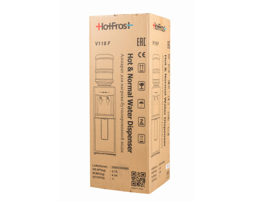Кулер для воды HotFrost V118F (без охлаждения) Кулер для воды HotFrost V118F (без охлаждения)